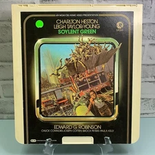 Vintage SOYLENT GREEN VideoDisc CED MGM CBS Home Video