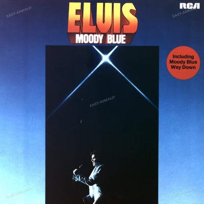 Elvis - Moody Blue LP (VG) .