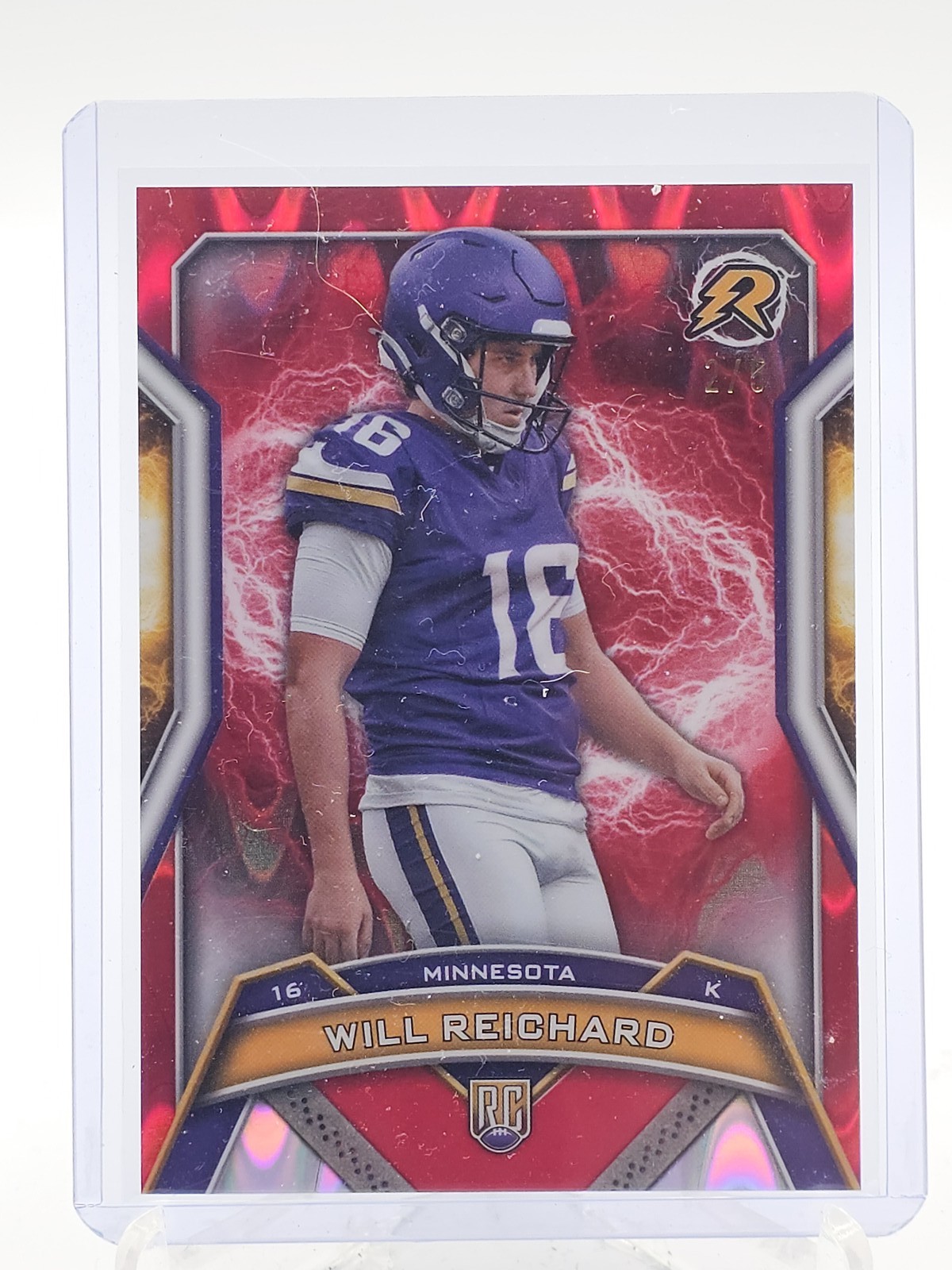 Will Reichard Topps Resurgence #163 Red Power Surge