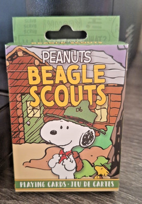 Peanuts Beagle Scouts Playing Cards - Aquarius Entertainment