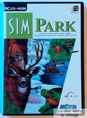 SimPark (PC CD ROM, Maxis)   Complete   Nordic Release