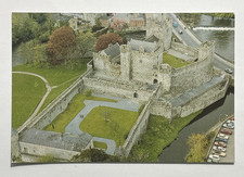 Aerial View Cahir Castle Co Tipperary Ireland Postcard Posted
