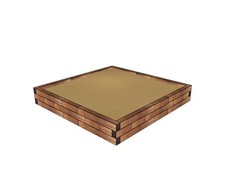 Kids Wooden Sandbox Children Outdoor Backyard Playset FREE SHIPPING