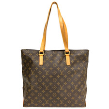 Auth Louis Vuitton Cabas Mezzo Tote Bag Monogram Shoulder Bag M51151 AR0949