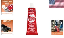 Eclectic Shoe Goo Adhesive Glue, Shoe Repair, Clear, 110010, 3.7 fl. oz.