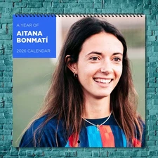 Aitana Bonmatí 2026 Wall Calendar 12-Month Celebrity Calendar Fan Gift