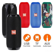 Portable Bluetooth Wireless Speaker Waterproof Stereo Bass USB TF FM Radio