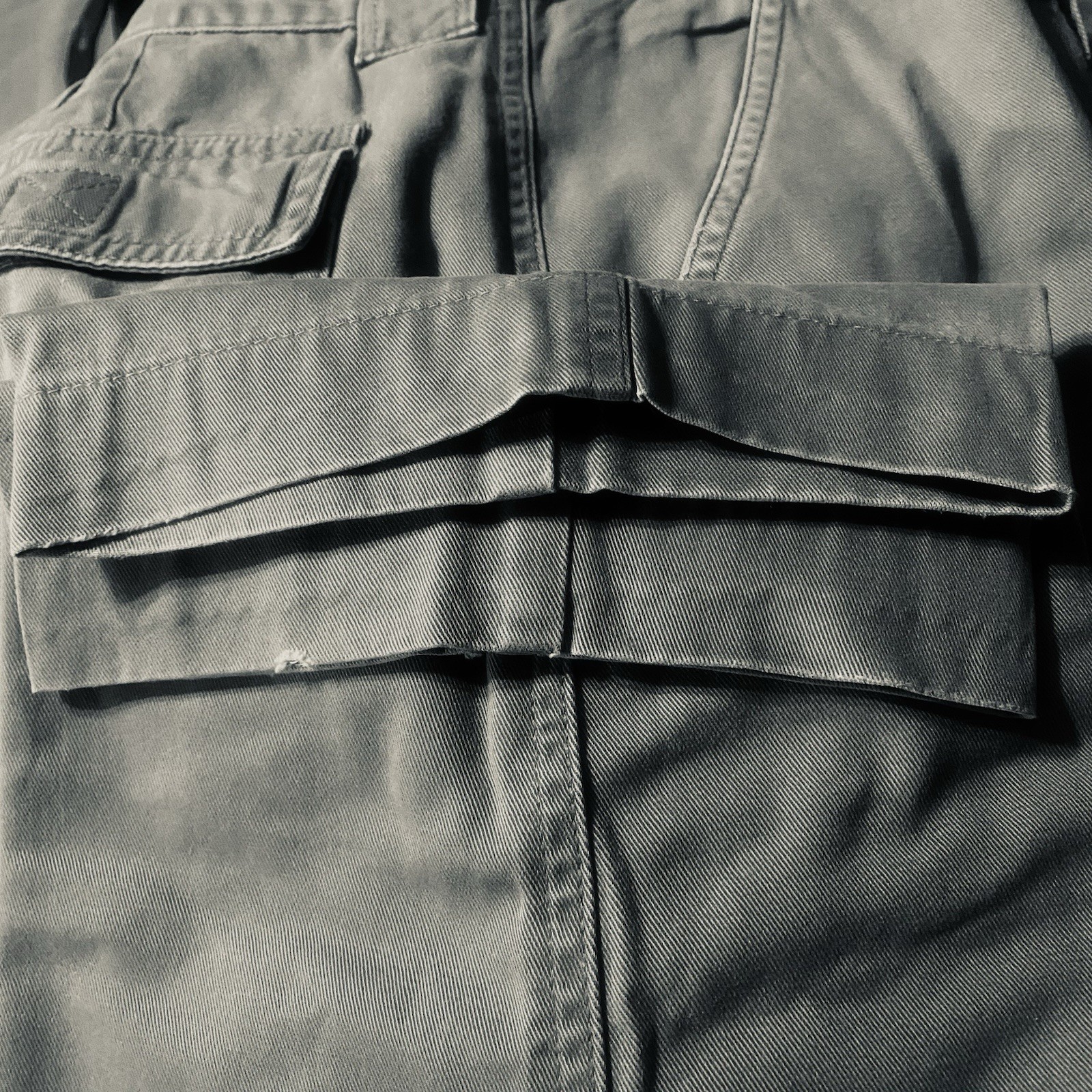 Durable Functional Cargo Pants Olive Utility Serv… - image 12