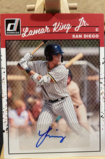 Panini 2023 Donruss Retro 1990 Signatures Lamar King Jr. Autograph #90S-LK