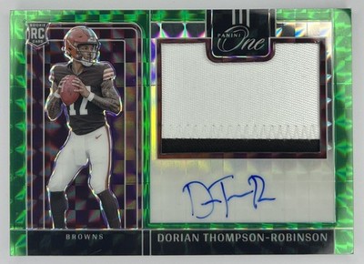 Dorian Thompson Robinson 2023 Panini One - RPA #317 Browns NFL