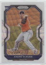 2021 Panini Prizm White Wave Prizm Andre Scrubb #54 1b9b