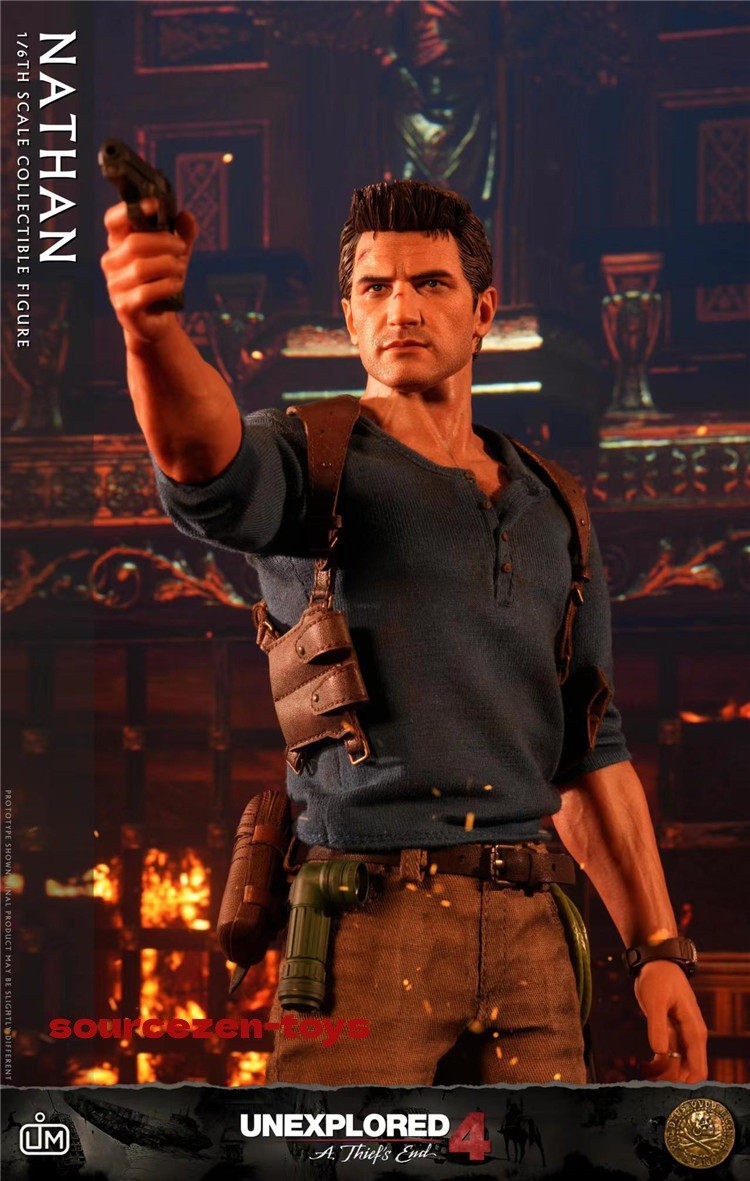 LIMTOYS ネイサン・ドレイク 1/6 フィギュア ホットトイズ系 Limtoys LIM012 Uncharted Nathan Drake 1/6 Limited Edition Action