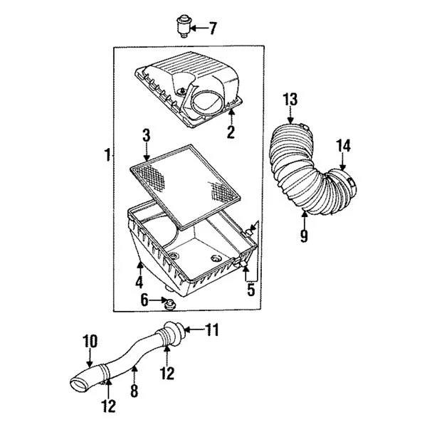 For Dodge Ram 2500 2003-2004 Mopar 52027813 Radiator Hose Clamp Foto 4 de 4