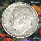 1953 PROOF Roosevelt Dime 10c Gem 90% Silver, Pulled From Storage Fast Ship 🚢