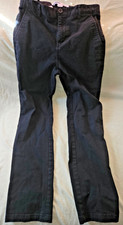 OLD NAVY Boys Size 14 Slim Straight Built In Flex Adjustable Waist Pants 98 Cot
