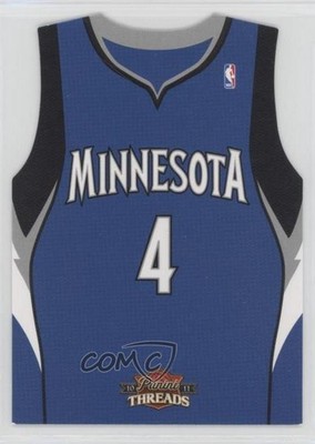 2010-11 Panini Threads Rookie Team Threads Away Wesley Johnson #38 RC fm0