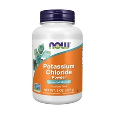 Potassium Chloride Powder 8 OZ By Now Foods