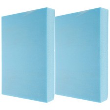 2 Pcs Model Diy Material Foams Board Sheet Polystyrene Boards Crafts