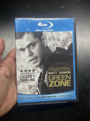 Green Zone (2009, Blu Ray, VG)