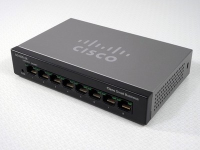 CISCO Systems 8 Port Gigabit Netzwerk LAN Switch SG100D-08 1000MBit Highspeed
