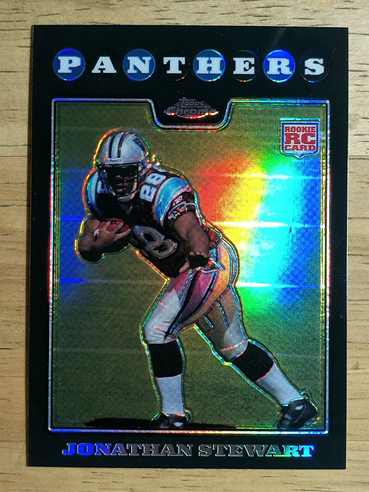 2008 Topps Chrome Refractors #TC183 Jonathan Stewart