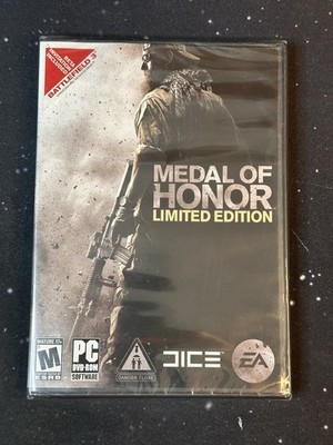 MEDAL OF HONOR: Limited Edition (PC DVD) - BRAND NEW SEALED
