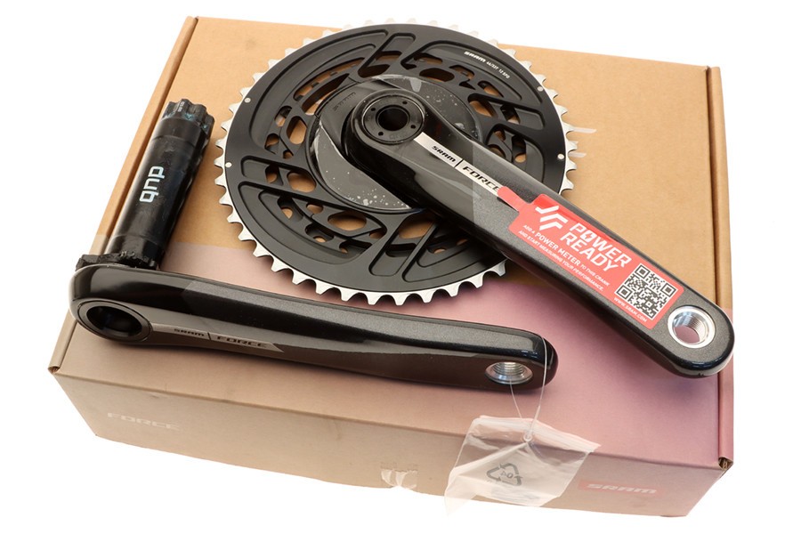 Pédalier SRAM Force AXS D2 DUB 48x35d 2x12v grey/iridescent