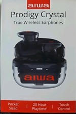 Aiwa Prodigy Crystal True Wireless Earphones AI1019-BLK