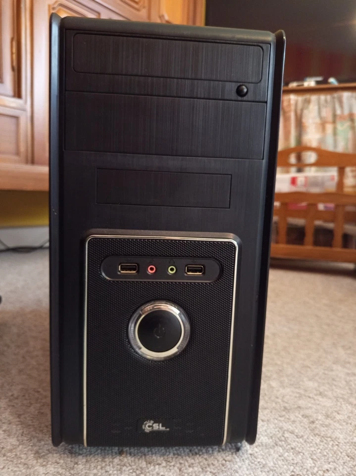 PC – AMD Ryzen 5 2400G, 16GB RAM , 256GB SSD + 750GB HDD, Radeon HD7900, Win11 - Bild 2 von 4