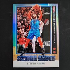 2019-20 Panini NBA Hoops Action Shots Steven Adams #18
