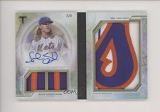 2018 Triple Threads Jumbo Plus Relic Booklets 2/3 Noah Syndergaard Auto x0y