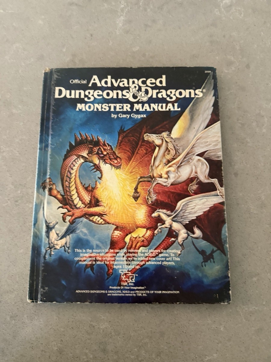 アート・デザイン・音楽 Dungeons & Dragons Monster Manual 4th Vintage Official Dungeons & Dragons Monster Manual 4th Edition