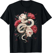 Year Of The Snake 2025 Cool Snake Graphic Art Mens Womens T-Shirt