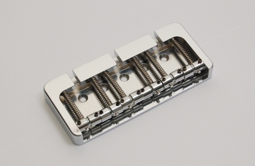 ベース HIP SHOT  B Style  Chrome .708 Aluminum Hipshot 7 String B Style Bass Bridge Aluminum Chrome .708