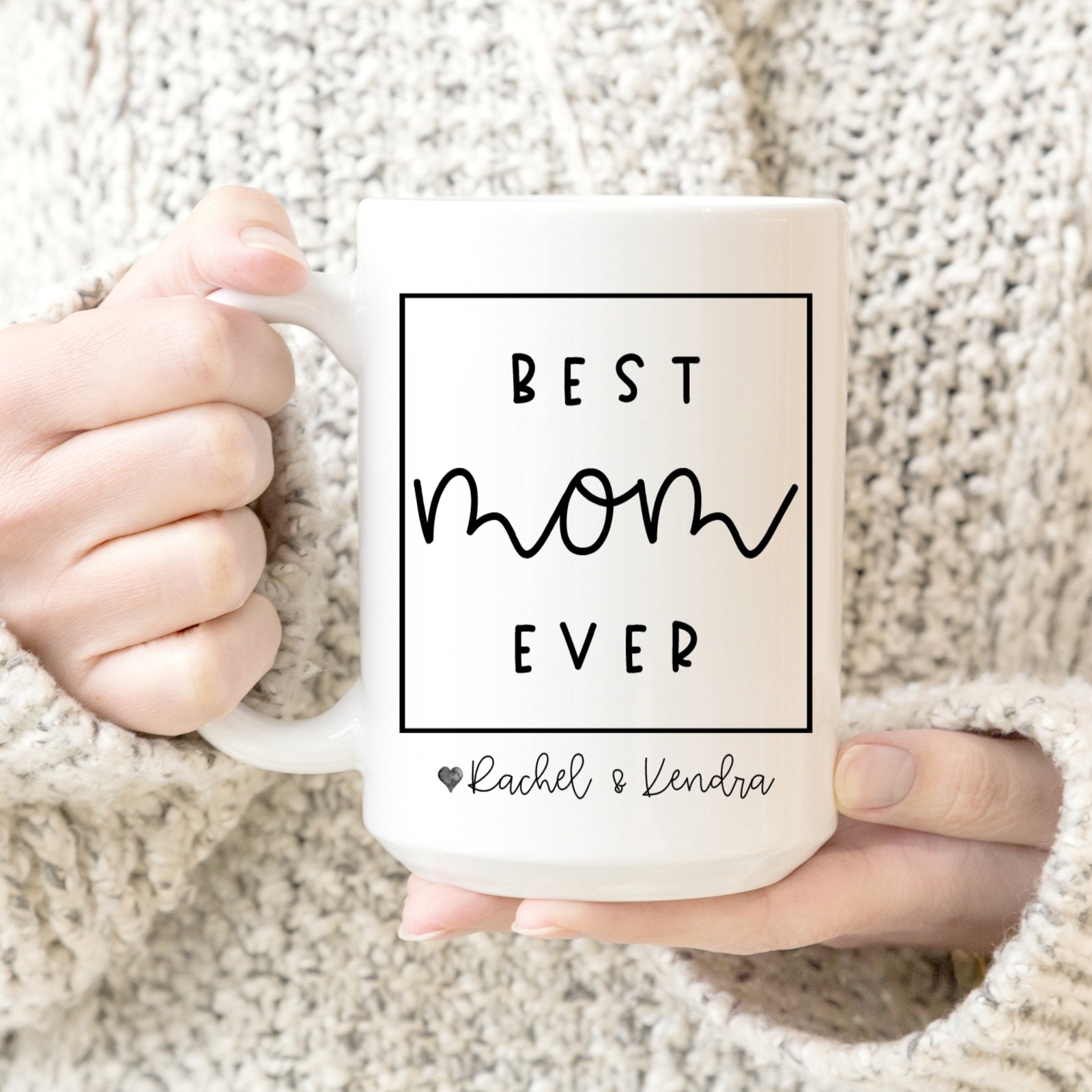 Best Mom Ever Coffee Mug Mother's Day Gift Personalized Mug Mother's Day Gift