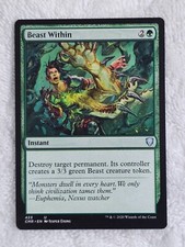 MTG Beast Within - Commander Legends (CMR) #423 Magic Gathering Card U NM