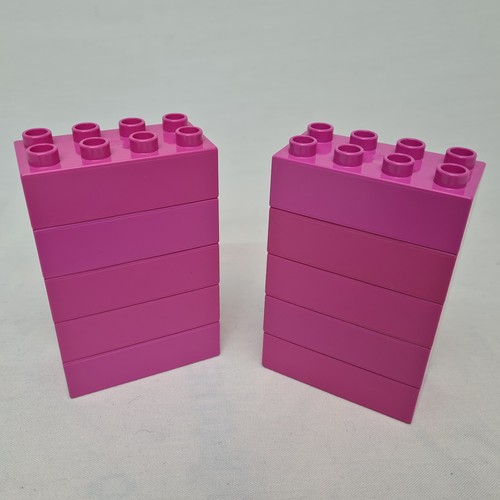 DUPLO 2x4 Stud Blocks x 10. Genuine Preowned LEGO Bricks Washed and Sanitised - Picture 25 of 25