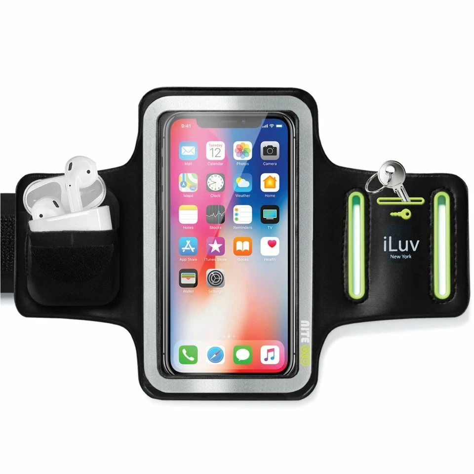 iLuv UP1ARMBBK可调节运动臂带带反光框架 — 第 2/4 张图片