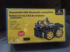 KEYESTUDIO 4WD Robot Car Starter Kit for Arduino UNO R3, Bluetooth IR Remote ...