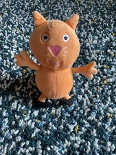 Peppa Pig Candy Cat Plush Stuffed Animal Soft Toy Nick Jr Orange Kitty 8 inch