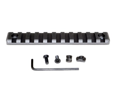 5pcs Aluminum Key Mod to Picatinny Rail Section 11 SLOTS, 4.6'' for Key Mod