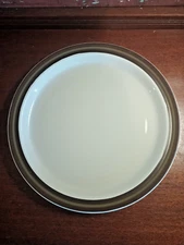 Electra Casual Leram Stoneware Romanee Vtg Mid Century ~2 CHOP PLATES / PLATTERS