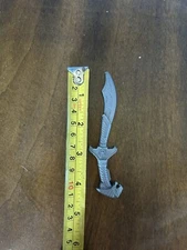 Power Rangers White Ranger Saba Sword Weapon 4.25" Saba 1993 For 8” Figures