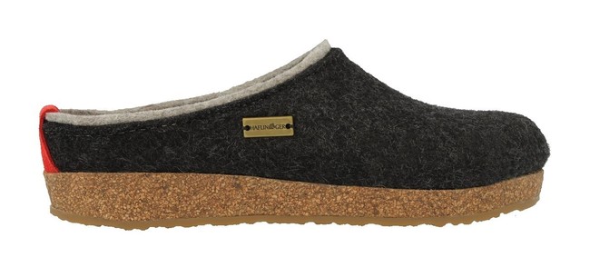 Haflinger Grizzly Kris Slippers Felt Cork Slippers Wool Felt Unisex