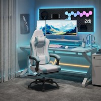 Woltu Gaming Stuhl Racing BüRostuhl Ergonomisch Drehstuhl Mit Massagefunktion