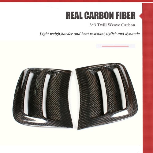 Cubiertas de guardabarros de ventilación lateral de carbono real para Benz W204 C63 2008-2011 - Imagen 9 de 14