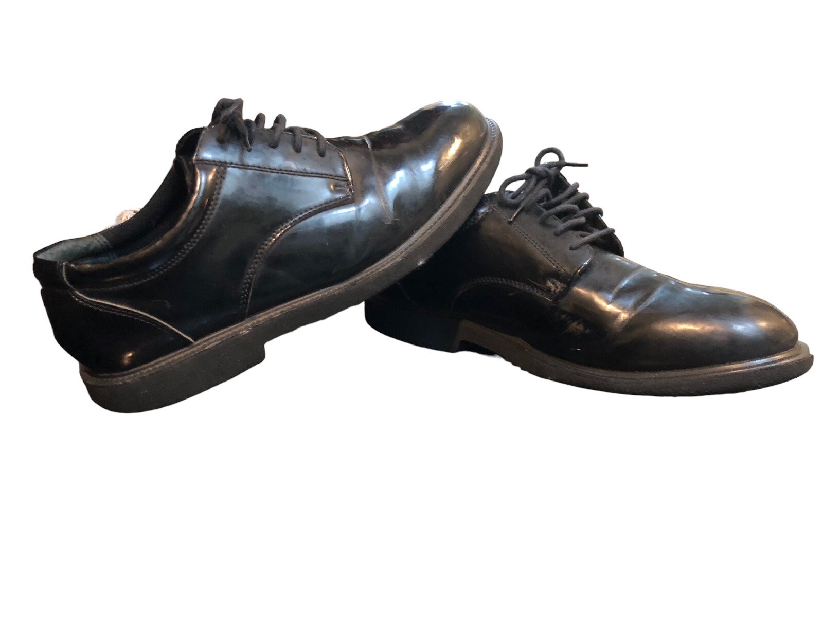 SAOLA Scarpe eleganti Oxford Thorogood da uomo taglia 10M uniforme classiche nere poromeriche