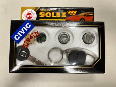 Genuine Solex Anti Theft Car Door Locks Twincam Series for 92-95 Honda Civic 