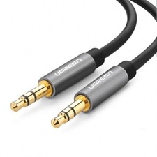3.5mm Male to Male 1M AUX Audio Cable Speaker Auxiliary Cord GOLD PLATED