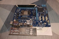 GIGABYTE GA-H61M-D2-B3 Rev:1.0 LGA1155 Intel Motherboard CPU I3-2100 2Gb I/O